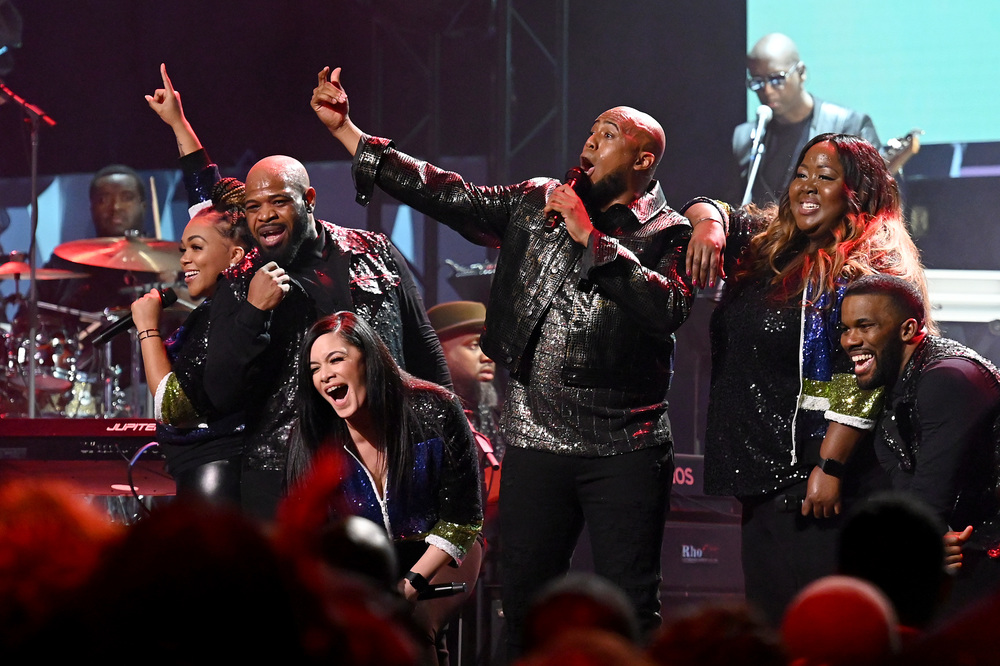 Marvin Sapp of Commissioned attends the 21st Annual Super Bowl