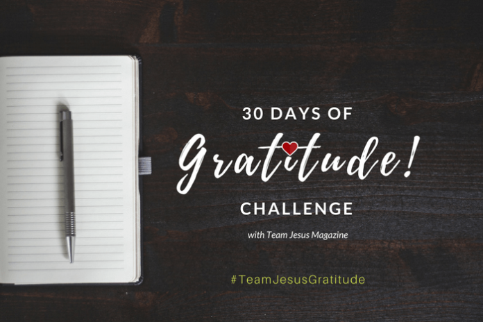 30 Days of Gratitude 30 Days of Gratitude