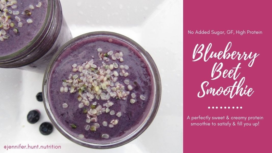 Good Health Cooking: Blueberry Beet Smoothie
